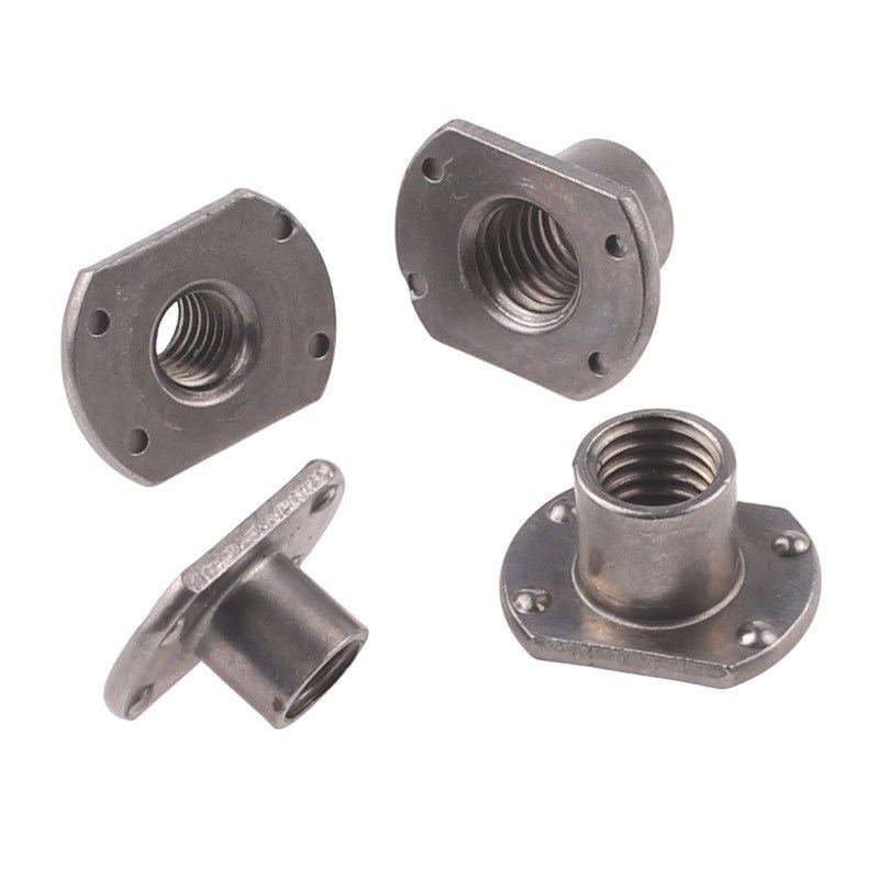 Sistema de medición métrico con una tuerca de soldadura en forma de T M6 M8 M10 8mm 10mm 12mm 14mm 16mm 20mm 25mm 30mm 35mm 40mm 50mm longitud de los tornillos