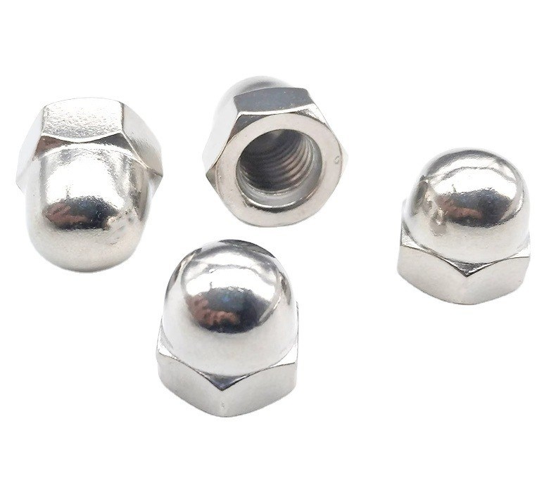 GB estándar de acabado plano de acero inoxidable 201/304/316 Hex M5 conector de cabeza abovedada para aplicaciones industriales