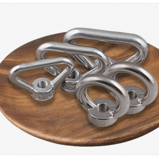 Passivación DIN estándar de acero inoxidable para el levantamiento de los tornillos de los ojos para la industria pesada y las aplicaciones industriales