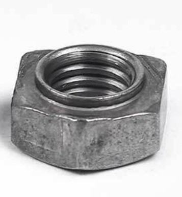 Sistema de medición imperial M6 M8 M10 pernos longitud Hex Nuts de soldadura con acero inoxidable acabado cromado