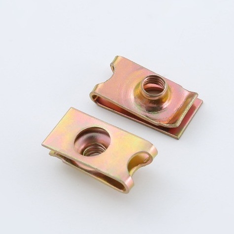 Sistema métrico de medición zincado M4-M10 Nut de pinza U de acero inoxidable para soluciones de fijación roscada